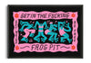 Cargar imagen en el visor de la galería, Get In The Fucking Frog Pit contemporary wall art print by Aley Wild - sold by DROOL