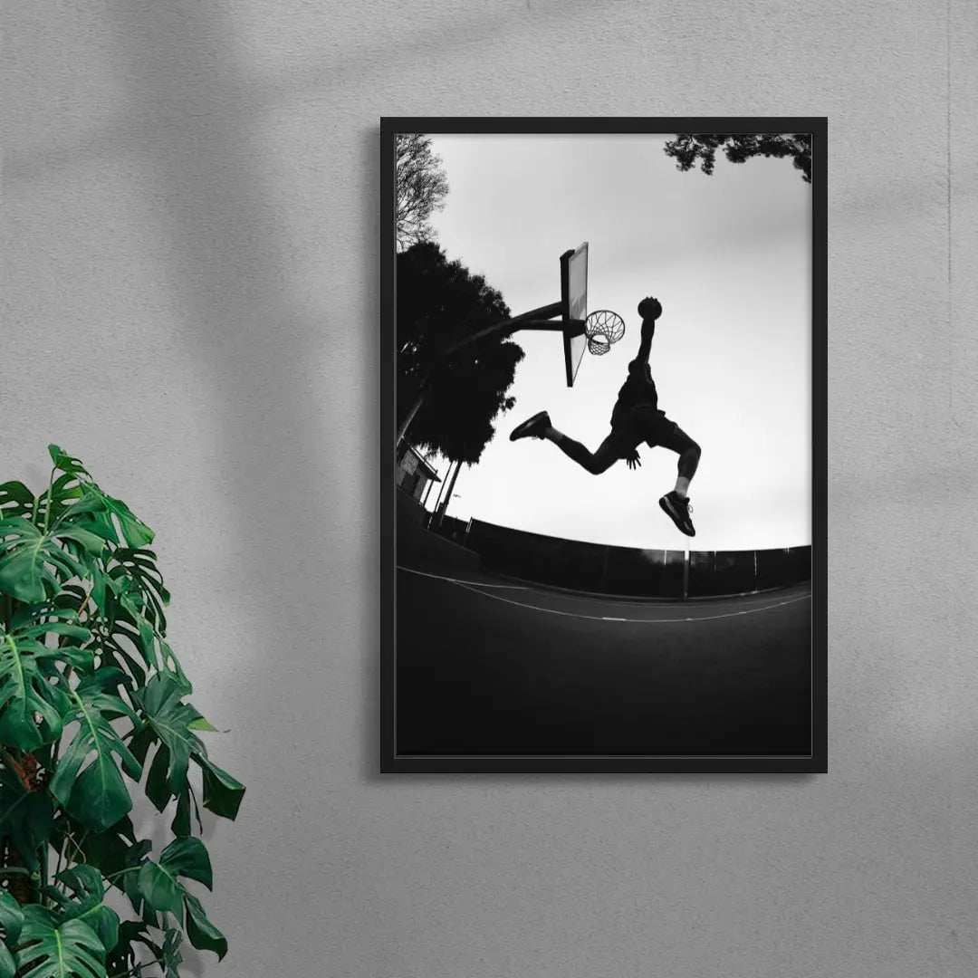 Sky Dunk contemporary wall art print by Grant Puckett - sold by DROOL