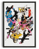 Load image into Gallery viewer, Starfall Error contemporary wall art print by Kitasavi - sold by DROOL