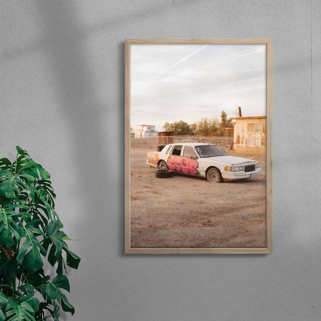 Sedan contemporary wall art print by Steven Clouse - sold by DROOL