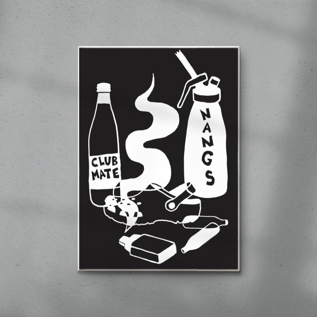 CONTEMPORARY STILL LIFE contemporary canvas art print by Max Blackmore - sold by DROOL