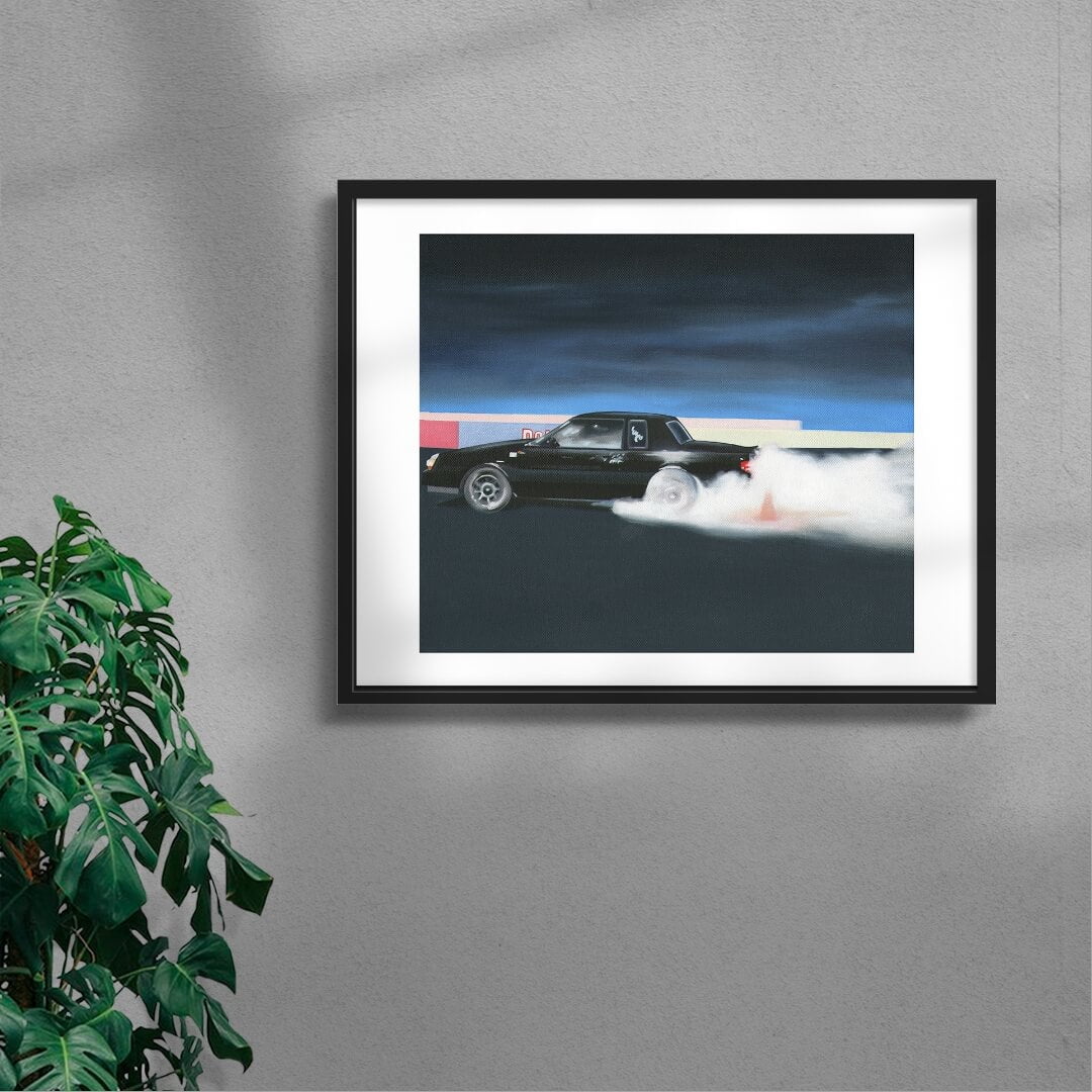 Drag Race contemporary wall art print by Elliott Chambers - sold by DROOL