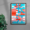 Yangtze River. Future contemporary wall art print by Mikhail Lychkovskiy - sold by DROOL