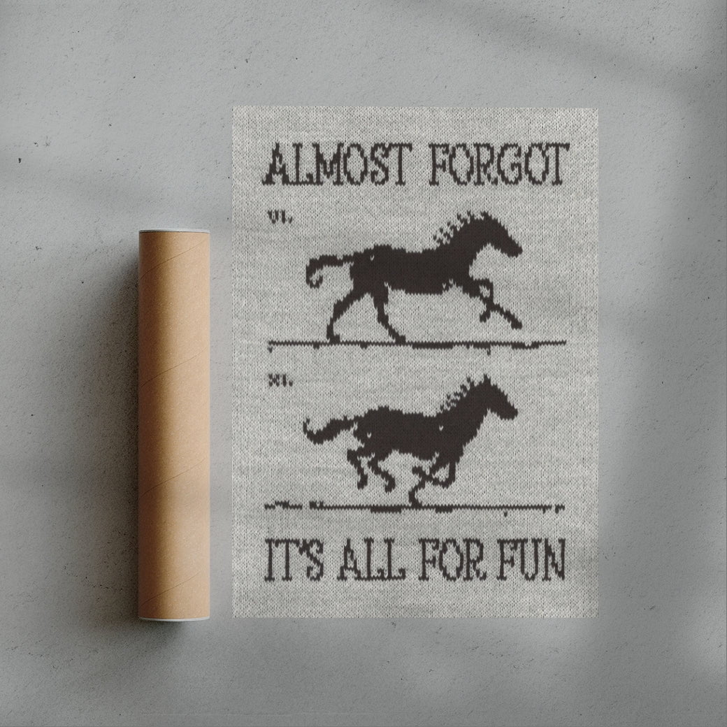 It’s All for Fun contemporary wall art print by Alexander Khabbazi - sold by DROOL