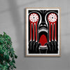 Big Beautiful Painting contemporary wall art print by Henrik Delehag - sold by DROOL