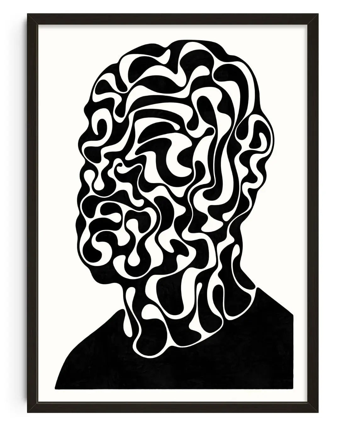 Timespender contemporary wall art print by Henrik Delehag - sold by DROOL