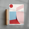 New Formalism I contemporary wall art print by Linus Lohoff - sold by DROOL