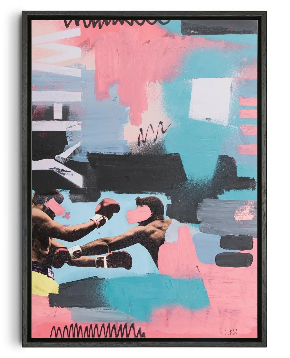 Fallout contemporary wall art print by Caitlin Flood-Molyneux - sold by DROOL