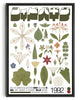 Bild in Galerie-Viewer laden, Flower Collage contemporary wall art print by George Kempster - sold by DROOL