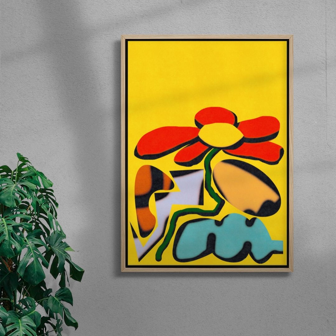 The Only Way Out Is Through contemporary wall art print by Matouš Marťák - sold by DROOL