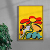 The Only Way Out Is Through contemporary wall art print by Matouš Marťák - sold by DROOL