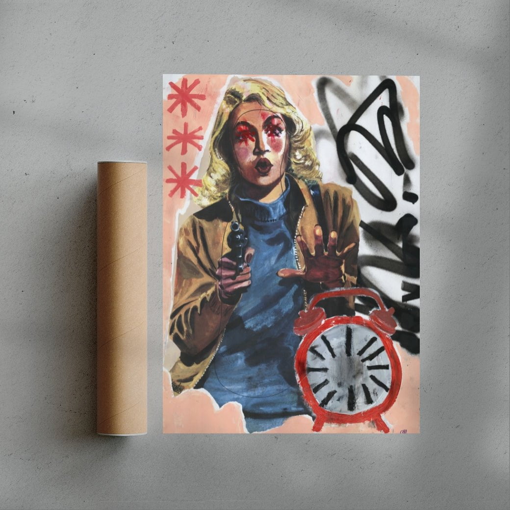 Suspended In Time contemporary wall art print by Caitlin Flood-Molyneux - sold by DROOL