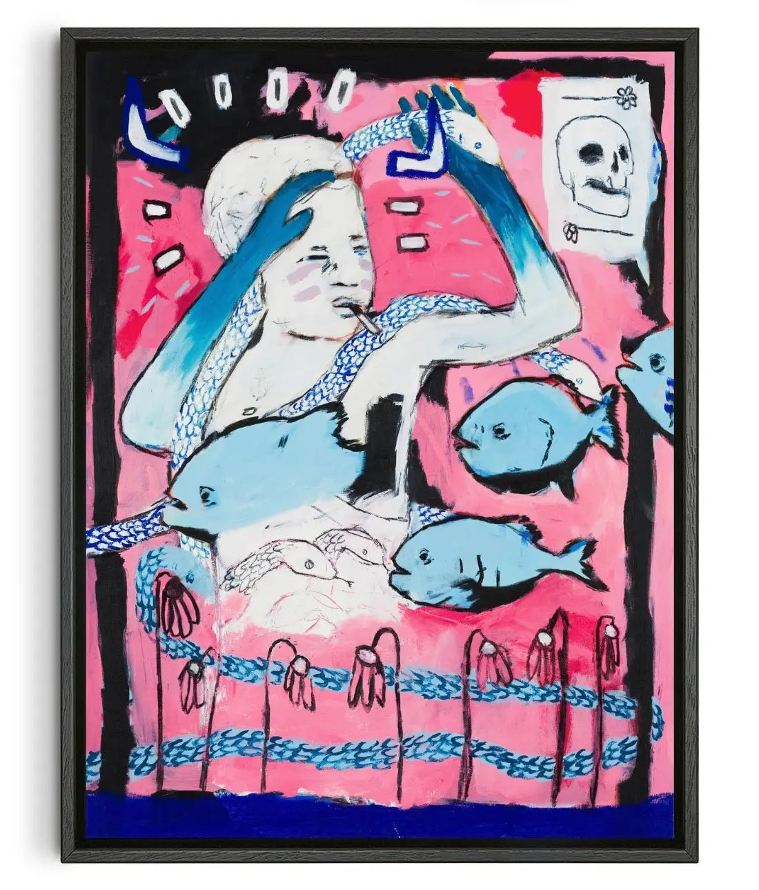 Thunderwater contemporary wall art print by Billy Bagilhole - sold by DROOL