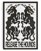 Release The Hounds contemporary wall art print by Alexander Khabbazi - sold by DROOL