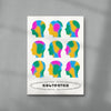 Headspace contemporary wall art print by Studio Trikken - sold by DROOL
