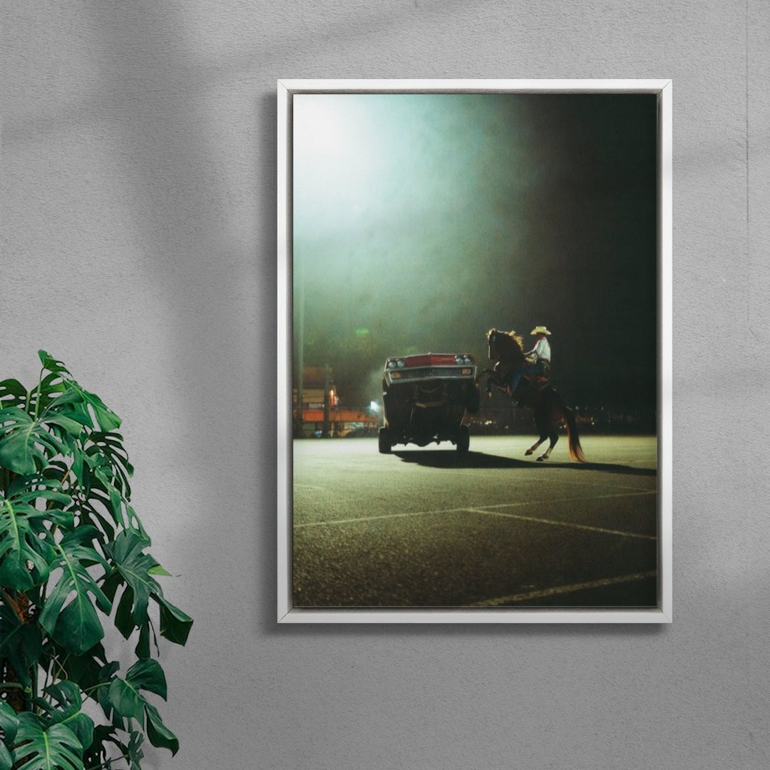 LOWRIDERS contemporary wall art print by Ces XC - sold by DROOL
