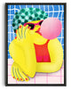 Cargar imagen en el visor de la galería, Siesta Frizzante contemporary wall art print by Nina Bachmann - sold by DROOL