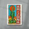 Arizona contemporary wall art print by Othman Zougam - sold by DROOL
