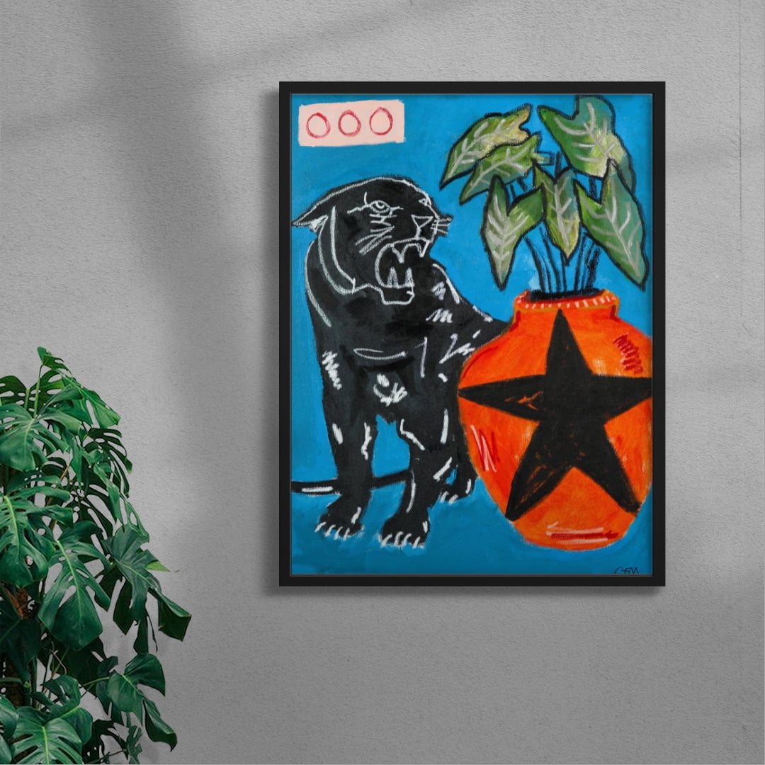 Staying Grounded contemporary wall art print by Caitlin Flood-Molyneux - sold by DROOL