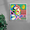 Love weed contemporary wall art print by Ovcharka - sold by DROOL