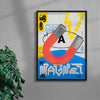 Love Is Like A Magnet contemporary wall art print by MEDG - sold by DROOL