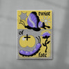 Twist of Fate contemporary wall art print by Erica Lee - sold by DROOL