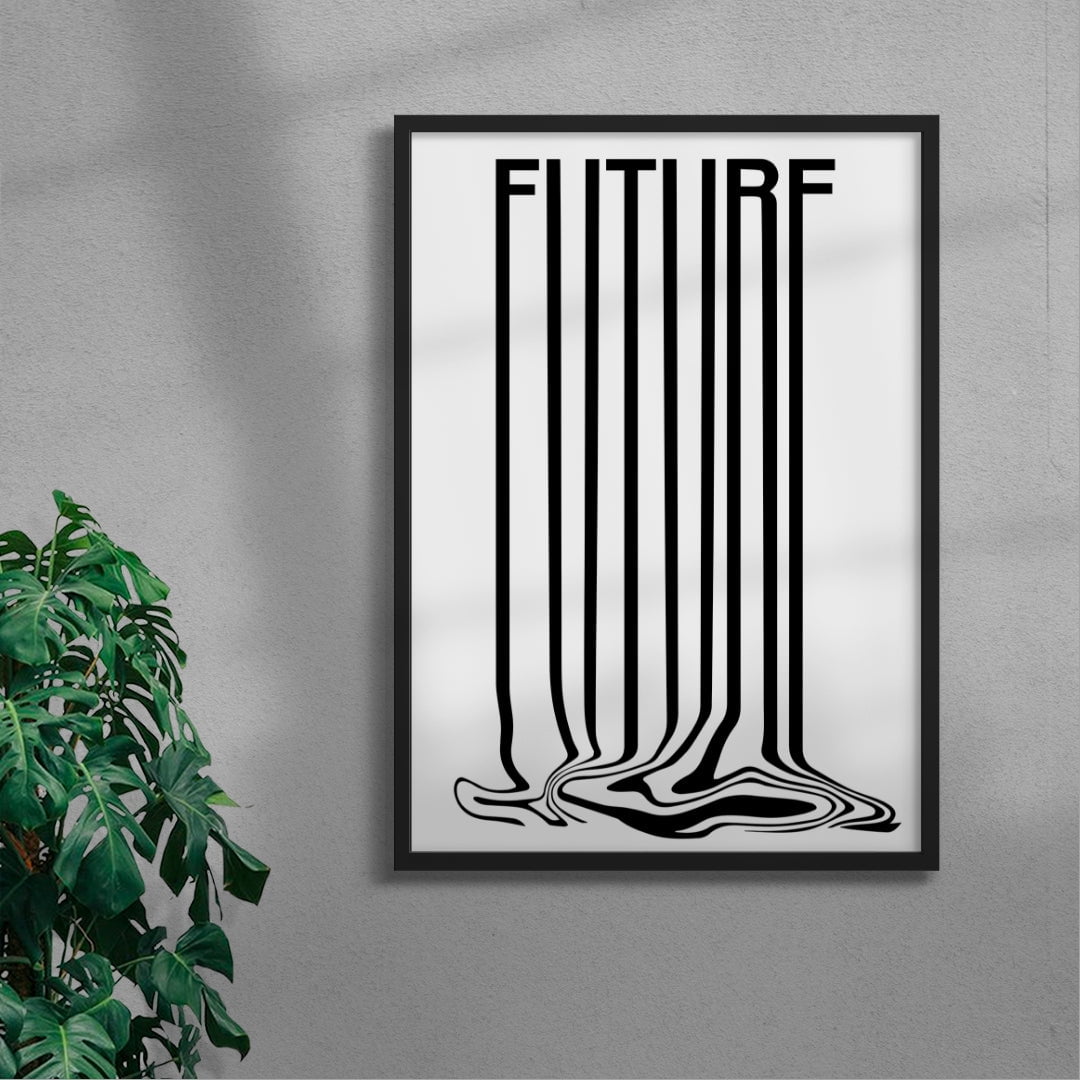 Future contemporary wall art print by Ignorance1 - sold by DROOL