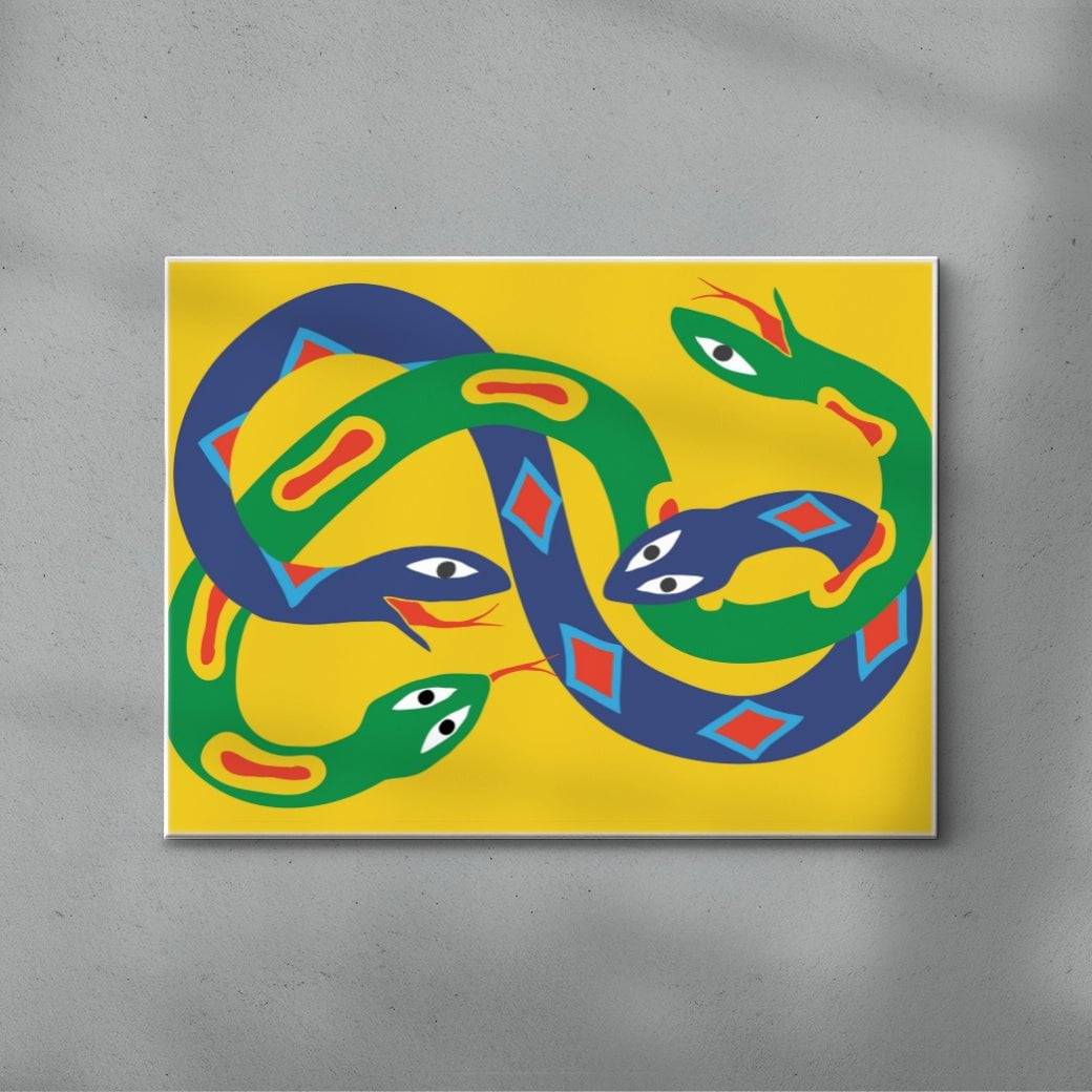 ENTANGLED contemporary wall art print by Max Blackmore - sold by DROOL