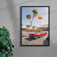 Thumbnail for Drive-Thru Dreamin contemporary wall art print by Deston Isas - sold by DROOL