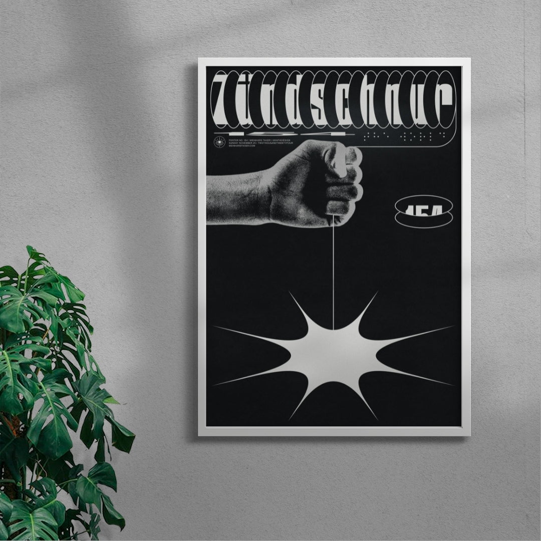 Fuse contemporary wall art print by Meindl Taxer - sold by DROOL