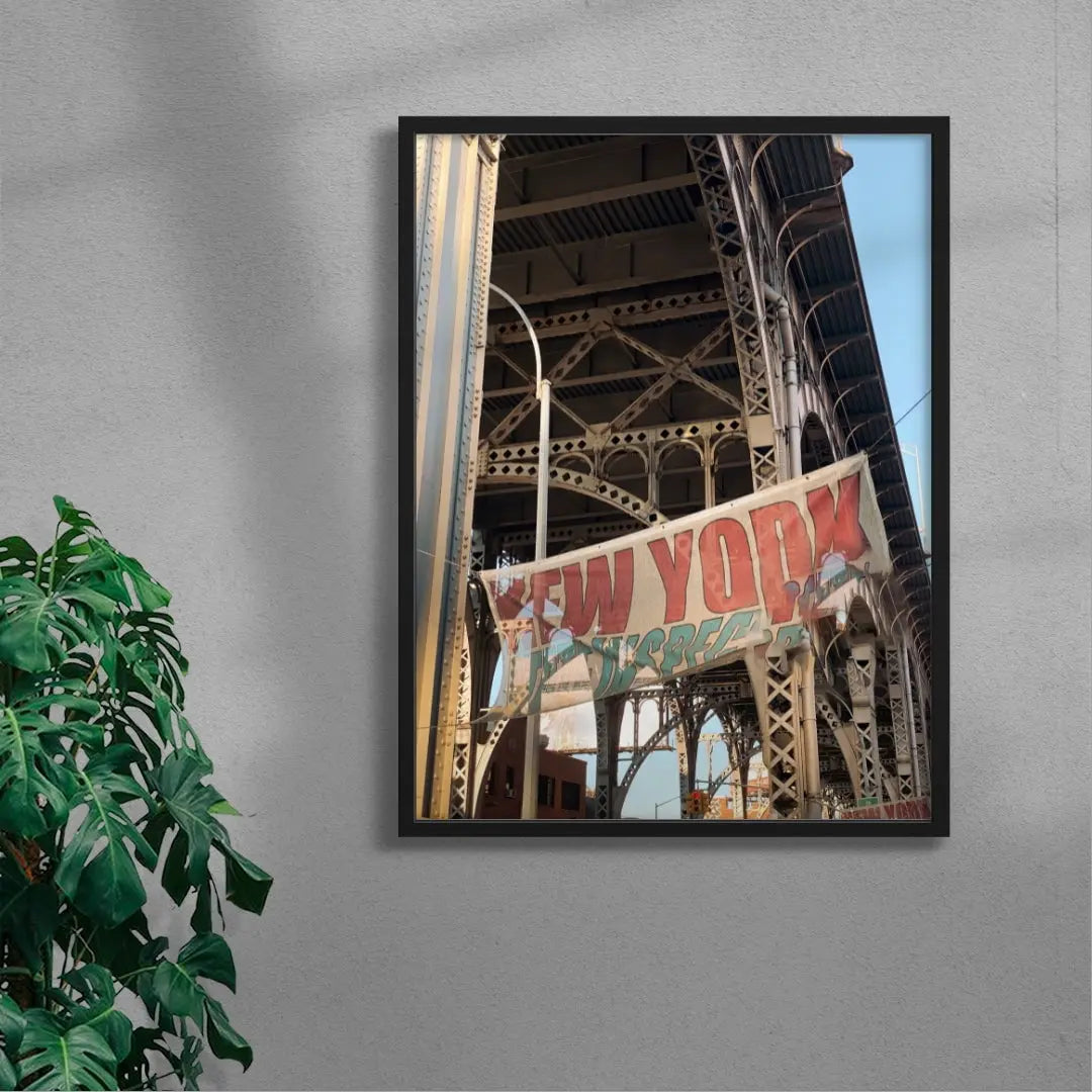 New York Underpass contemporary wall art print by Rob Crosby - sold by DROOL