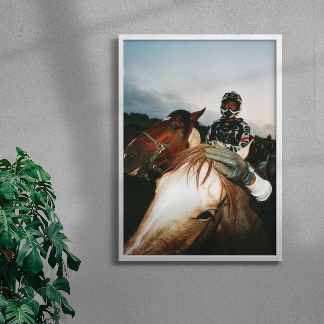 TRAINING DAY contemporary wall art print by Ces XC - sold by DROOL