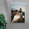 TRAINING DAY contemporary wall art print by Ces XC - sold by DROOL