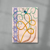 Ornamentos contemporary wall art print by Naia Escribano - sold by DROOL