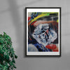 ICE COLD KILLA contemporary wall art print by Sam Creasey - sold by DROOL