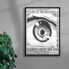 Escape To The Beginning contemporary wall art print by Todd Pham - sold by DROOL
