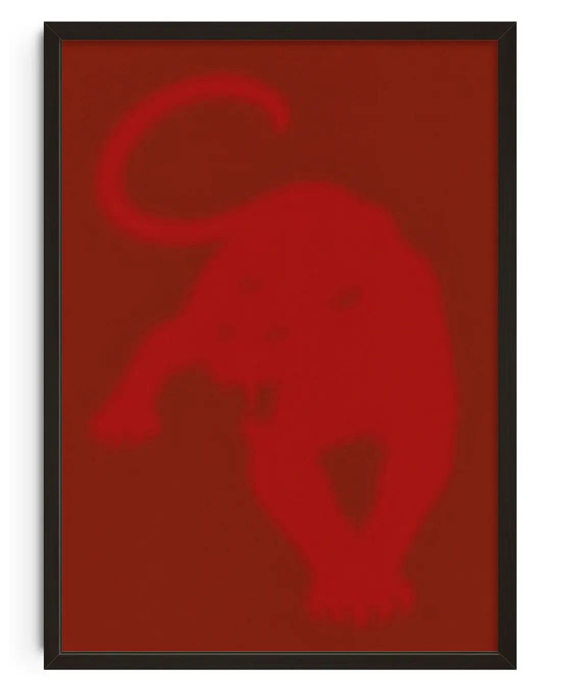 Midnight Prowl contemporary art print by Dom Russo - sold by DROOL