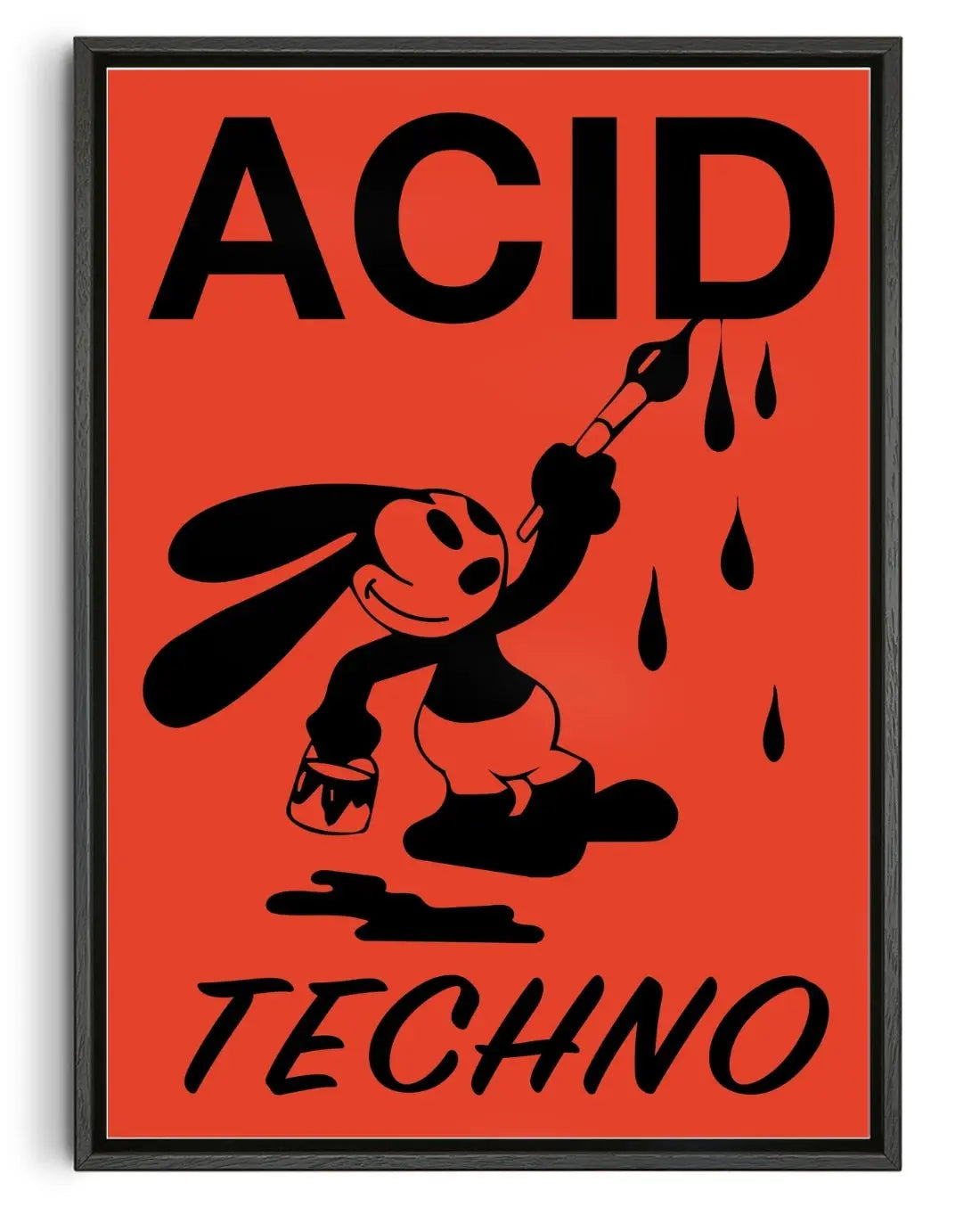 Acid Techno contemporary wall art print by Ignorance1 - sold by DROOL