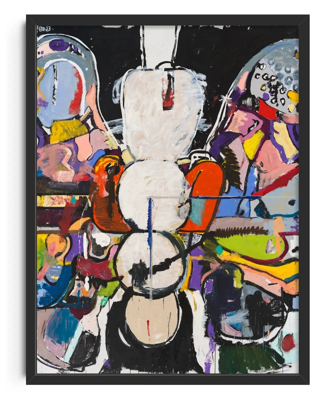 Bufly No.31 contemporary art print by Eddie Martinez - sold by DROOL