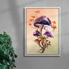 We Eat Rock So You Can Grow contemporary wall art print by Alex Valentina - sold by DROOL