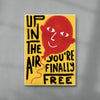 Up in the Air contemporary wall art print by Carilla Karahan - sold by DROOL