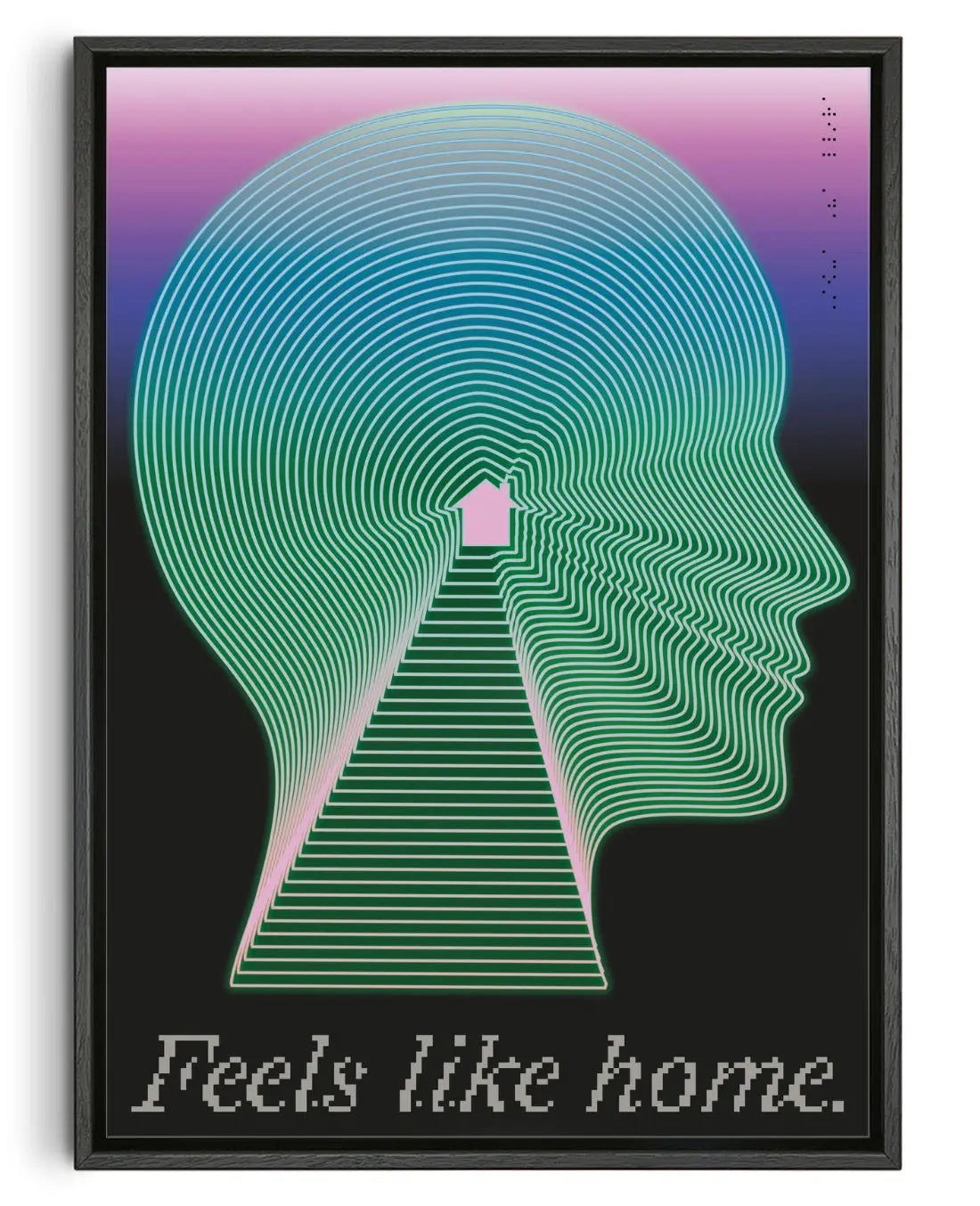 Feels Like Home. contemporary canvas print by Will Da Costa - sold by DROOL