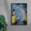 Synthetic Evolution contemporary wall art print by Kitasavi - sold by DROOL