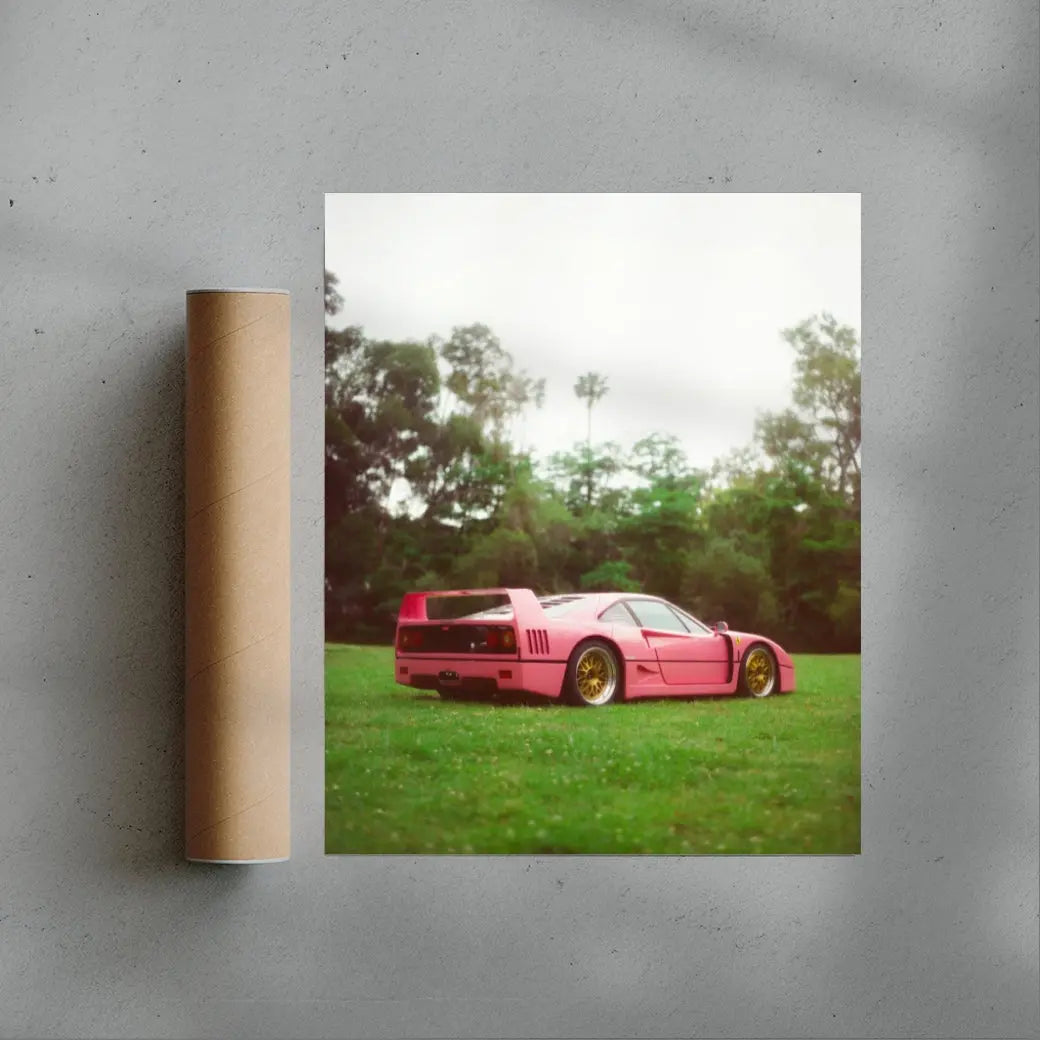 Pink Ferrari F40