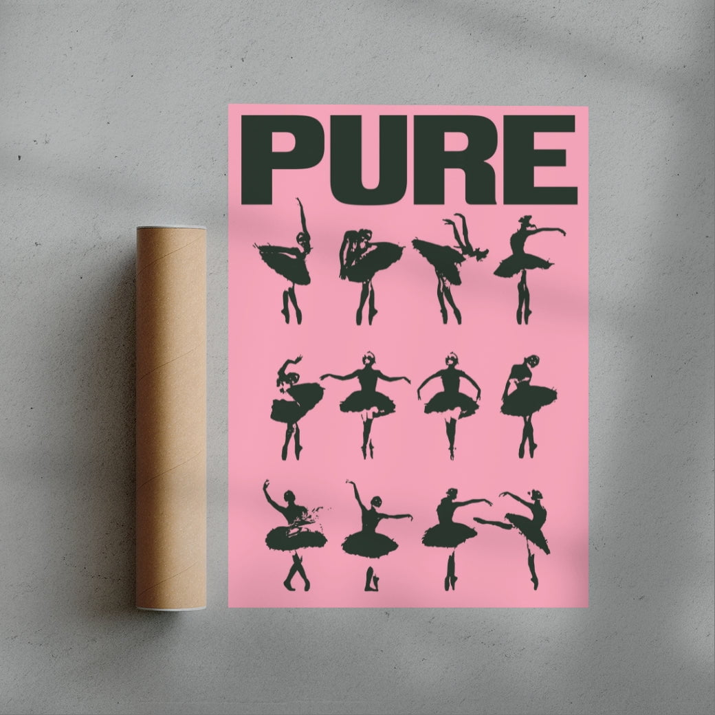 PURE contemporary wall art print by Utsav Verma - sold by DROOL