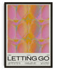 Three Steps For Letting Go - UNFRAMED contemporary wall art print by Coveposter - sold by DROOL