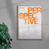 Perspective contemporary wall art print by Mirza Talovic - sold by DROOL