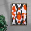 Nishikigoi 3 contemporary wall art print by Othman Zougam - sold by DROOL
