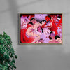 Ants contemporary wall art print by Raman Djafari - sold by DROOL