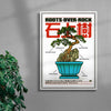 Sekijoju contemporary wall art print by Othman Zougam - sold by DROOL